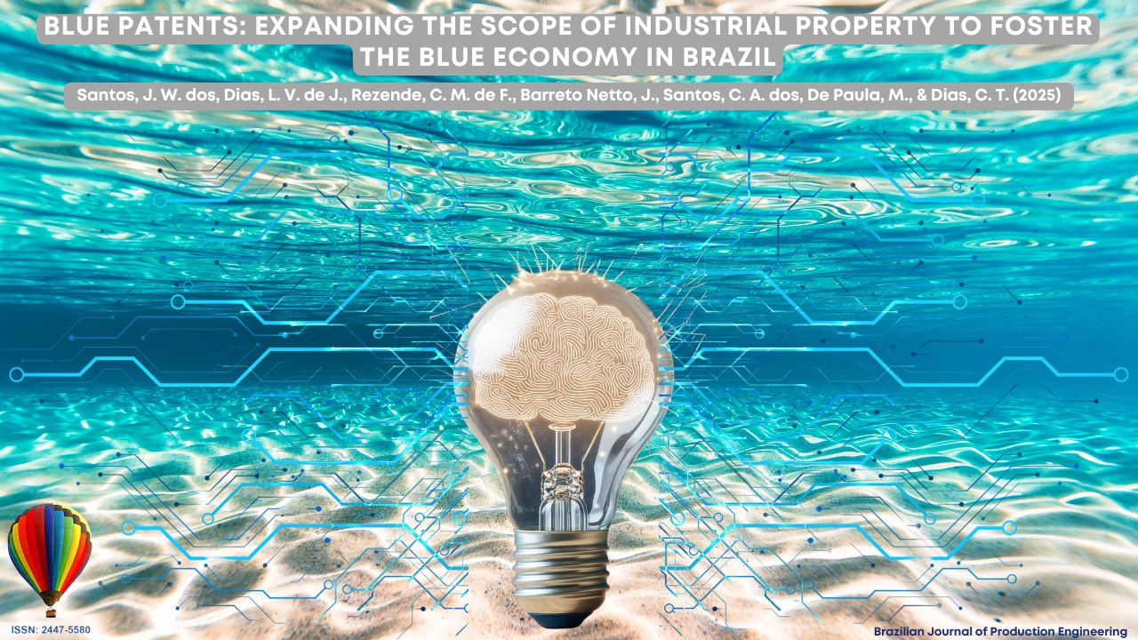 Image of a glowing light bulb submerged in turquoise blue ocean water, symbolizing innovation and sustainability within the Blue Economy. Inside the bulb, the filament forms a bright brain shape, representing intelligence and creativity applied to science and technology. Digital circuit patterns overlay the underwater scene, illustrating the connection between technology and the environment.